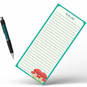Whimsical Mushroom To-Do List