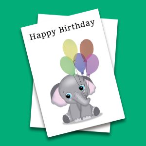 Elephant... Greeting Card