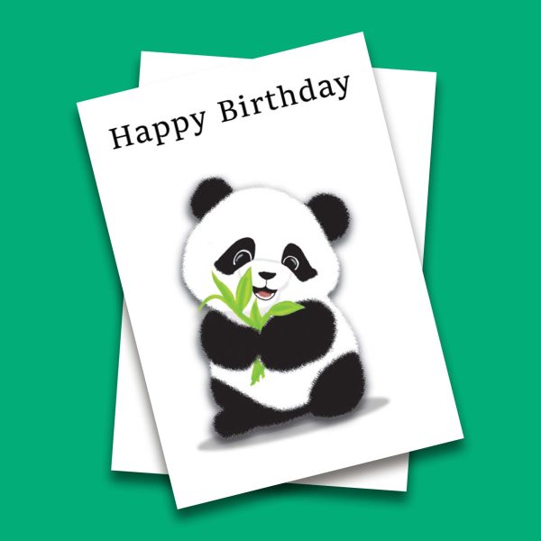 Panda Greeting Card