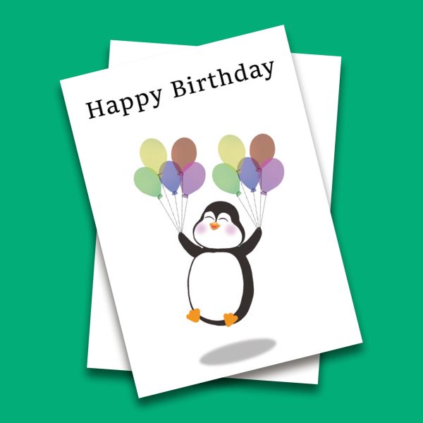 Penguin Greeting Card