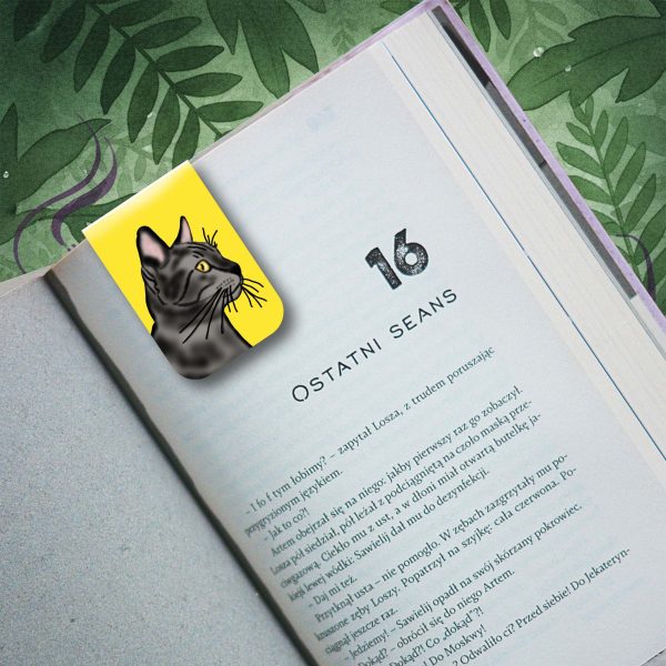 Cat Magnetic Bookmark