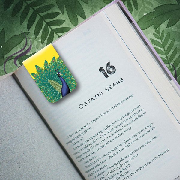 Peacock Magnetic Bookmark