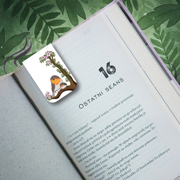Robin Magnetic Bookmark