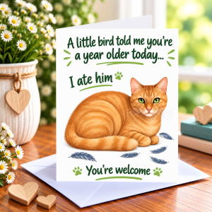 A little bird... Greeting Card