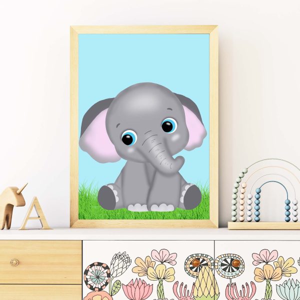 Elephant Nursery Art