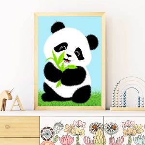 Panda Nursery Art