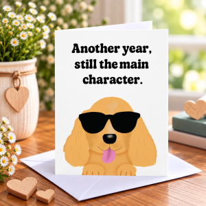 Still the Main Character Greeting Card
