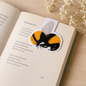 Bumblebee Shaped Magnetic Bookmark