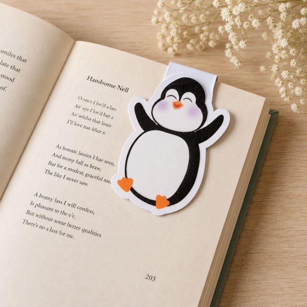 Magnetic Bookmark Penguin Penguin Shaped Magnetic Bookmark