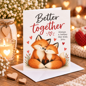 Better Together Greeting Card