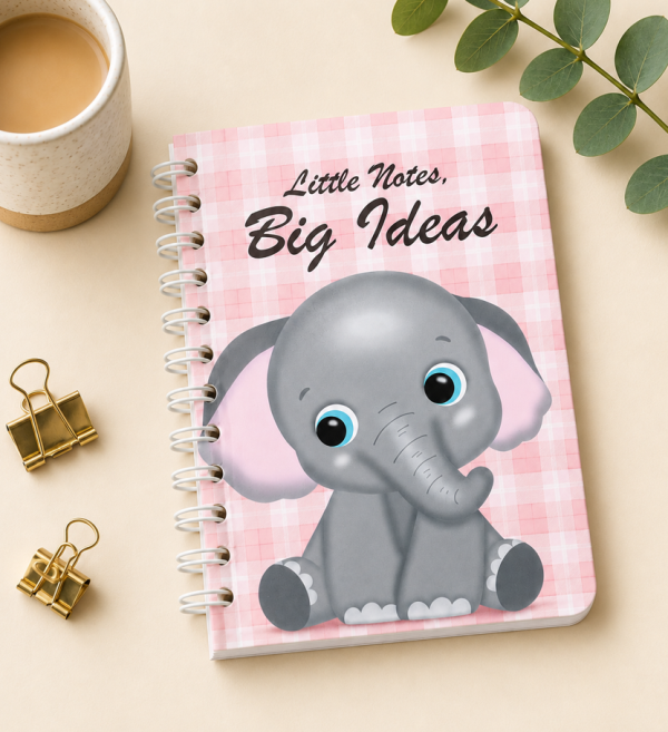 A6 Notebook - Elephant