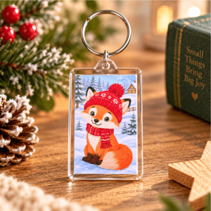 Keyring - Festive Fox