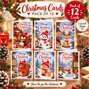 Christmas Card Pack of 12