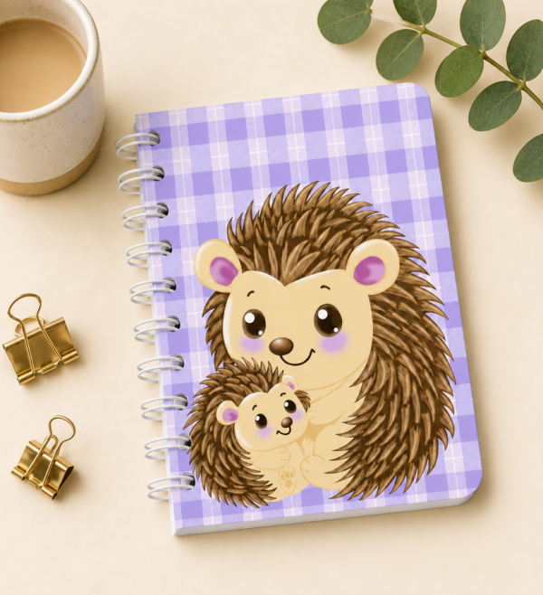 A6 Notebook - Hedgehog