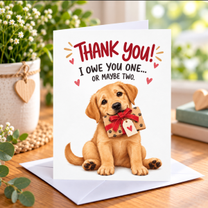I owe you one Greeting Card I owe you one... Greeting Card