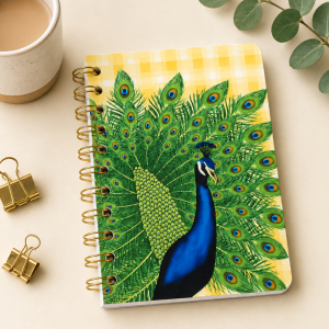 A6 Notebook - Peacock