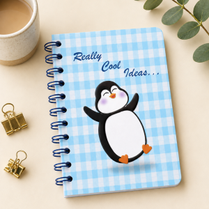 A6 Notebook - Penguin
