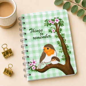 A6 Notebook - Robin