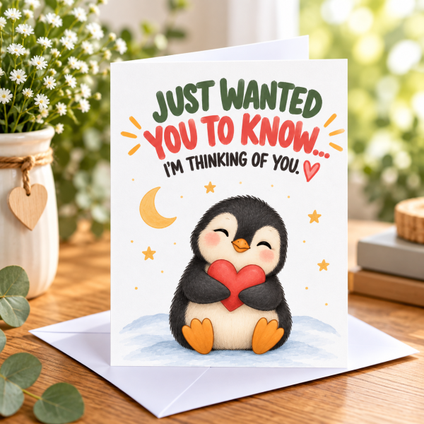 Thinking of you greeting card
