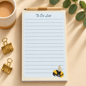 To Do List Notepad - Bumblebee