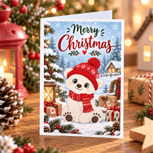 Christmas Greeting Cards - Polar Bear