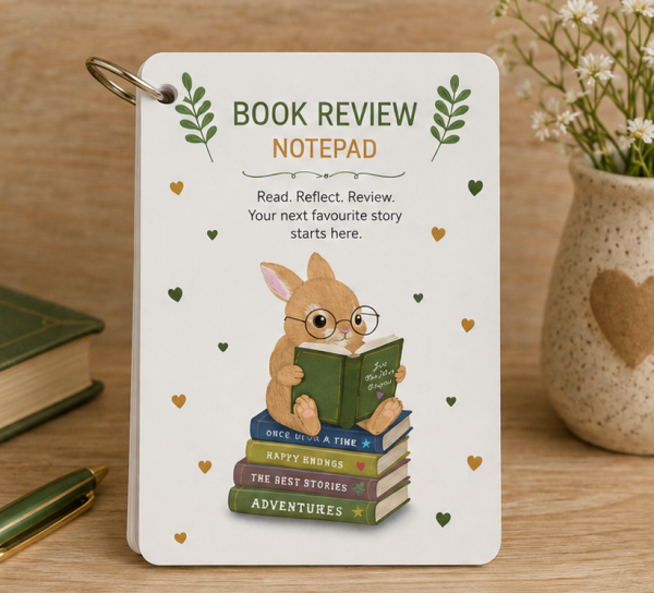 Book Review Notepad