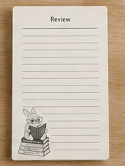 Book Review Notepad